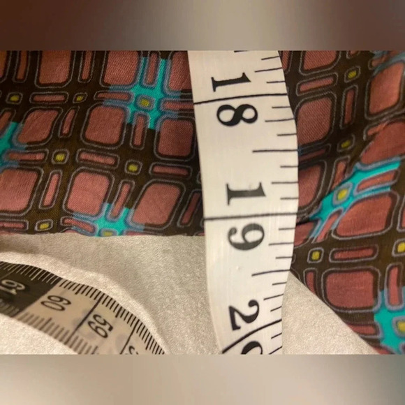 Johnny Was Long Sleeve Button Down Mixed Print Size XS - Picture 6 of 6